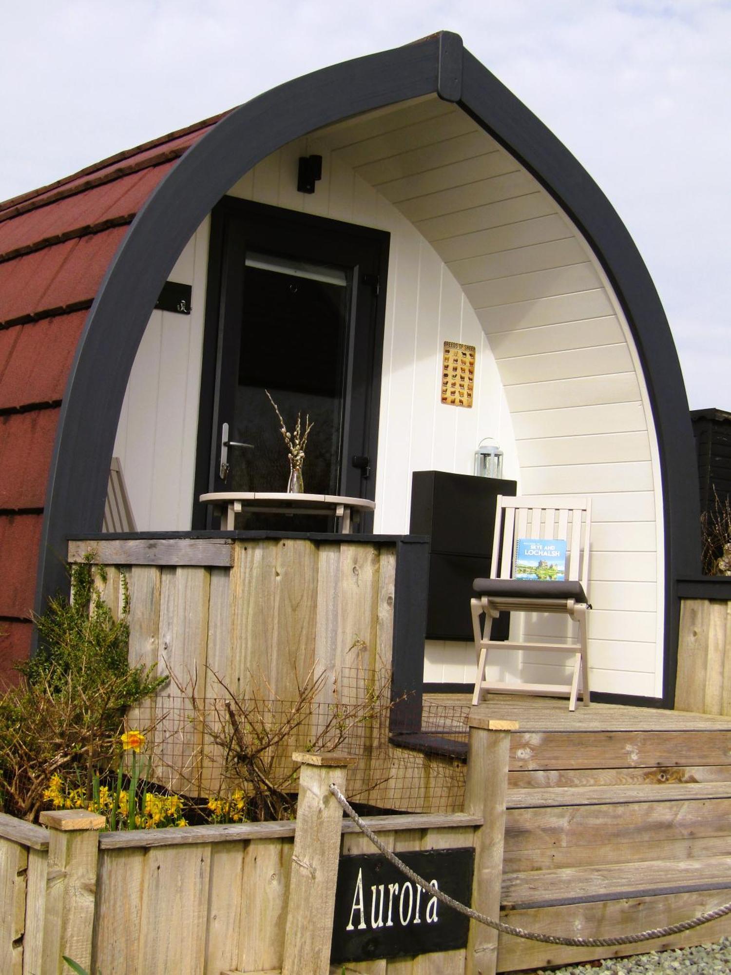 Harlosh Hideaways - Aurora Pod Eksteriør bilde